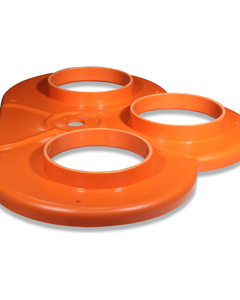 Cover ABS for feed component funnel